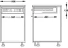 Hailo Ausziehtisch Rapid 60 Edelstahl 561x490x120 mm Produktbild-Vorschau 6