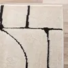 Volero - Japandi Teppich - Yori Blocks Creme Schwarz - Produktbild-Vorschau 4