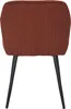 Fauteuil Cotele Scott Terracotta - Lot De 2 Voir les images du produit 4