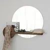 Skye Decor, Points - Walnut, Spiegel, 100 % MASSIVES HOLZ, Produktbild-Vorschau 3