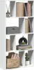 vidaXL Knihovna bílá 60 x 20 x 120,5 cm dřevěný materiál Náhled obrázku produktu 2