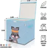 Lifeney Aufbewahrungsbox Kinder mit Deckel I Niedliche Produktbild-Vorschau 2