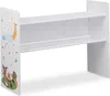Relaxdays Kinderregal mit 9 Stoffboxen, Lagerfeuer Produktbild-Vorschau 8