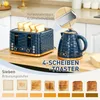 HOMCOM Wasserkocher-Toaster-Set mit 1,7 L Wasserkocher, 4 Produktbild-Vorschau 5
