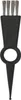 A black hair tool with four metal bristles. Produktbild-Vorschau