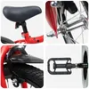 vidaXL Kinderfahrrad 14 Zoll für 3-5 Jahre alt Rot Produktbild-Vorschau 4