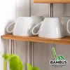 mensola da cucina bremermann, mensola angolare in bambù e Anteprima dell’immagine prodotto 4