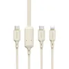 Cavo 2W1 Dudao L7Sf Usb-C - Usb-C / Lightning 100W 1,2M - Anteprima dell’immagine prodotto 1