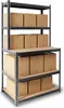 Humberg HR-855, Metallregal mit Schreibtisch, 180 x 100 x Produktbild-Vorschau 9