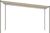 Pavillon Beige 4x4 m 180 g/m² tissu et acier Voir les images du produit 4