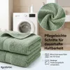 Komfortec 8er Handtuch Set aus 100% Baumwolle, 4 Badetücher Produktbild-Vorschau 3