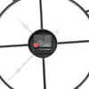 RUHHY 11434 Zegar ścienny retro z cyframi rzymskimi czarny Podgląd zdjęcia produktu 4