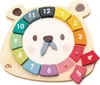 Tender Leaf Toys Steckspiel Uhr (Material Holz, Anteprima dell’immagine prodotto 1
