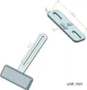 Motorrad Kennzeichenhalter Universal mit LED Beleuchtung # Produktbild-Vorschau 5
