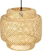 A hanging lamp made of woven bamboo. Anteprima dell’immagine prodotto