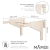 MAMOI® Dip-Barren für Sprossenwand, Trainingsgriffe für Produktbild-Vorschau 2