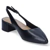 Tamaris dámské lodičky kožené slingback na špičatém Náhled obrázku produktu 26