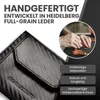 Gentlemen's® Slim Wallet - Echtleder Wallet mit Münzfach Produktbild-Vorschau 3