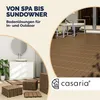 CASARIA WPC Fliesen 30x30cm 66er Set 6m? Stecksystem Produktbild-Vorschau 5