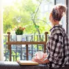 Tavolo da balcone pieghevole Relaxdays, tavolo da balcone Anteprima dell’immagine prodotto 3