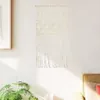 vidaXL Makramee Wandbehang 40x80 cm Baumwolle Produktbild-Vorschau 2