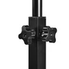 A close-up view of two black adjustment knobs on a black metal stand. Náhľad obrázku produktu