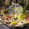 LED Solar-Steckleuchte, Lichteffekt, antik silber, H 41 cm Produktbild-Vorschau 1