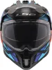 LS2 Endurohelm MX702 Pioneer II, zwart, rood, blauw, maat Productafbeelding-voorbeeld 2