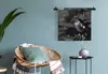 MuchoWow® Wandteppich Wandbehang Kolibri zwischen rosa Produktbild-Vorschau 4