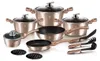 A collection of cookware and kitchen utensils arranged on a white background. Produktbild-Vorschau
