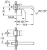 GROHE 2-Loch-Waschtischbatterie Essence Fertigmontageset Produktbild-Vorschau 3
