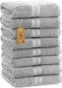 Frottier Handtücher 8er Pack 50x100cm, 100% Baumwolle, Produktbild-Vorschau 2