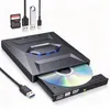 Externe 7-in-1 CD/DVD-speler en brander, USB 3.0 en USB-C, Productafbeelding-voorbeeld 1