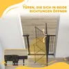 Barrière de sécurité pour chien PawHut, 76-104 cm, barrière Voir les images du produit 7