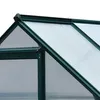 Outsunny Gewächshaus Aluminium Treibhaus mit Dachfenster Produktbild-Vorschau 8
