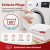 Textom DUO White Bettdecke 200x220 cm antiallergisch warm Produktbild-Vorschau 5