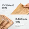 Deleca 3-teiliges Schneidebrett Set aus Akazienholz mit Produktbild-Vorschau 5