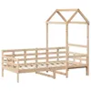 vidaXL Tagesbett mit Dach 80x200 cm Massivholz Kiefer Produktbild-Vorschau 3