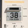 Solar Hausnummer mit LED, beleuchtete Hausnummer aus Produktbild-Vorschau 3