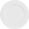 A single white plate shown from a top-down perspective. Produktbild-Vorschau