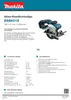Makita Akku-Handkreissäge DSS501Z Produktbild-Vorschau 55