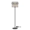 ZMH Stehlampe Schwarz Stehleuchte Glas Standleuchte Produktbild-Vorschau 12