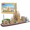 Puzzle 3D City Line Barcellona, 186 pezzi Anteprima dell’immagine prodotto 9