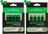 8x PATONA Premium USB-C AAA und AA Akkus Lithium (2x 4er Produktbild-Vorschau 1