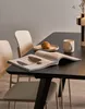 BELIANI Stół do jadalni czarny rozkładany 120/160 x 80 cm Podgląd zdjęcia produktu 6