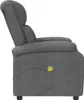 vidaXL Massagesessel Dunkelgrau Stoff Produktbild-Vorschau 4