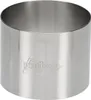 anello decorativo 7 x 5,5 cm in acciaio inox argento Anteprima dell’immagine prodotto 1
