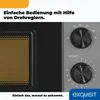 Exquisit Mikrowelle MW950-070 grau | max. 700 W | Garraum Produktbild-Vorschau 9