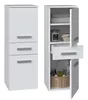Niedriger Badezimmerschrank ATSO – mattweiß Produktbild-Vorschau 4