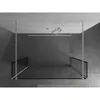 Mexen Kioto freistehende Duschwand 110 x 30 x 30 cm, Produktbild-Vorschau 4